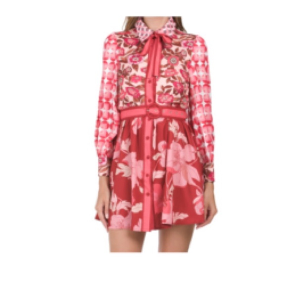 Dalia MacPhee | Floral Shirt Dress